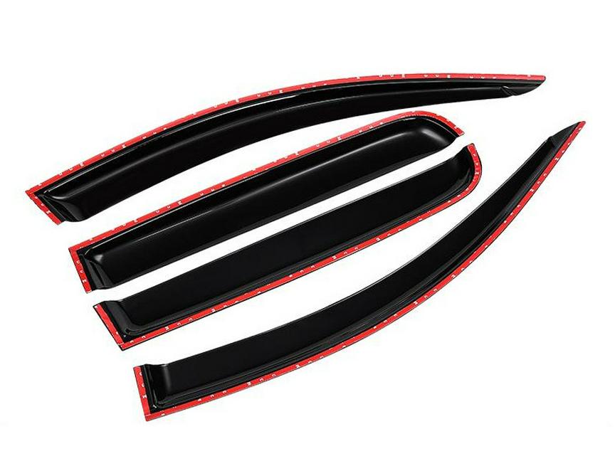 Dongfeng Xiaokang C37/C35/K07 Truck Window Rain Guards - Double Row Visors for Car Decoration