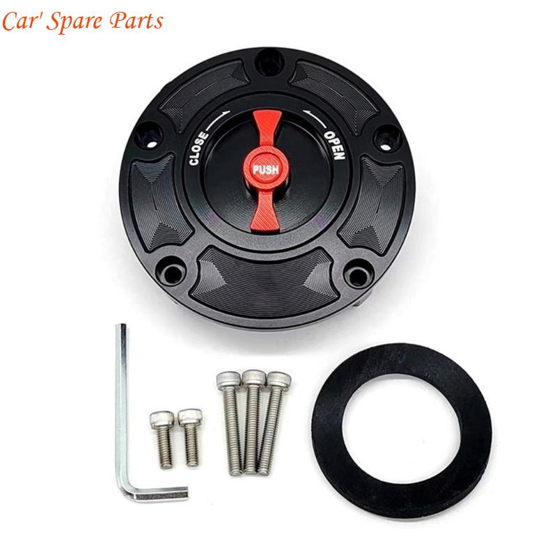Y4UA Industrial Grade Aluminum Motorcycles Tanks Gas Cap Cover Keyless for 450SR