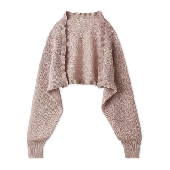 SNIDEL Sheer Ruffle Bolero Cardigan SWNT242112 Women s