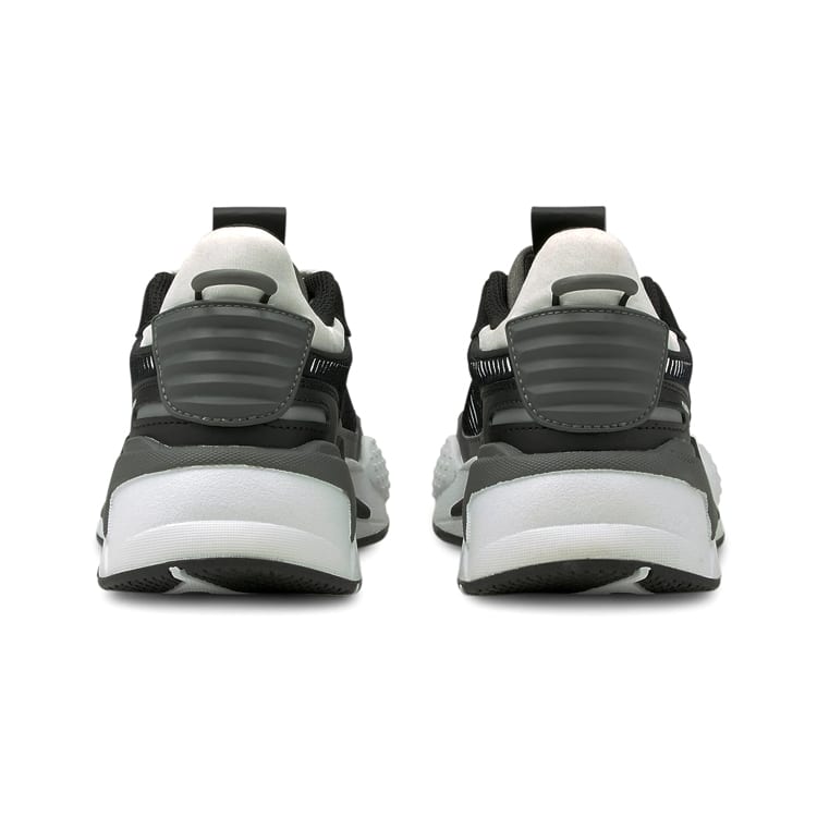 PUMA RS X Mix White Tigerlily Athletic Shoes Kids Lifestyle Shoes Black Teenagers 380779-03