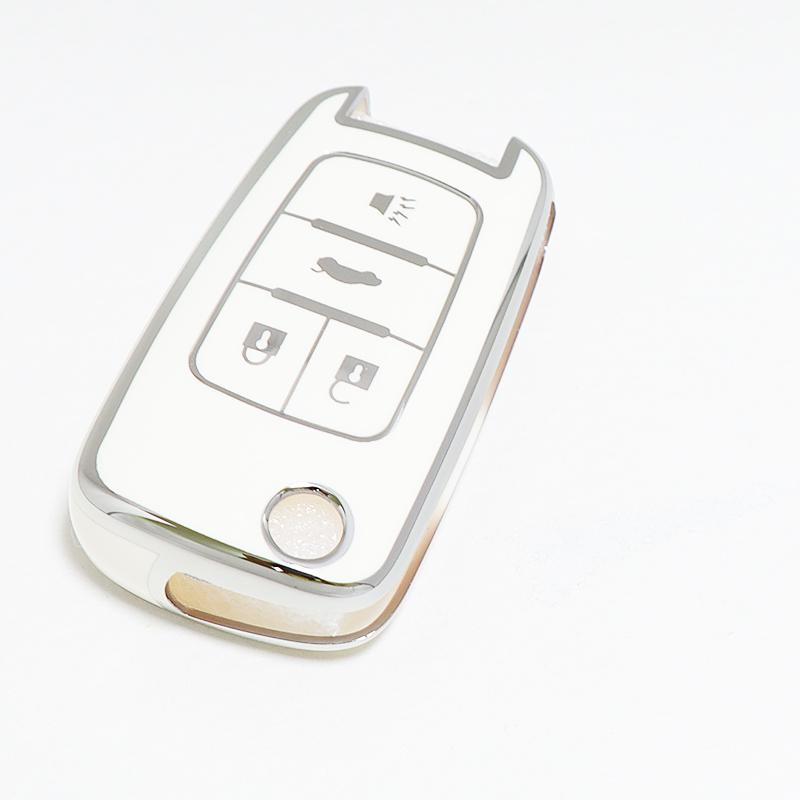 2345 Buttons Car Key Case Cover For Chevrolet Chevy Malibu Camaro Cruze Impala Equinox Volt Spark Sonic Gmc Buick Encore Terrain