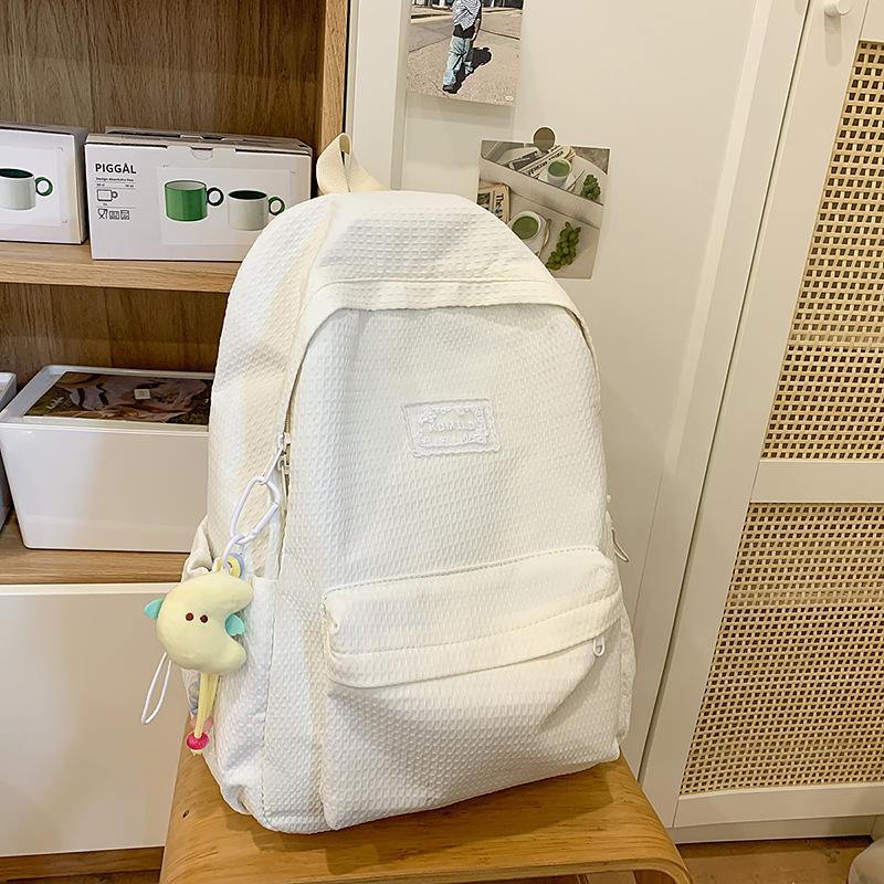 Skolestil  Høyt utseendenivå  Frisk og enkel skolesekk  Harajuku  Enkel og allsidig studentryggsekk og ryggsekk