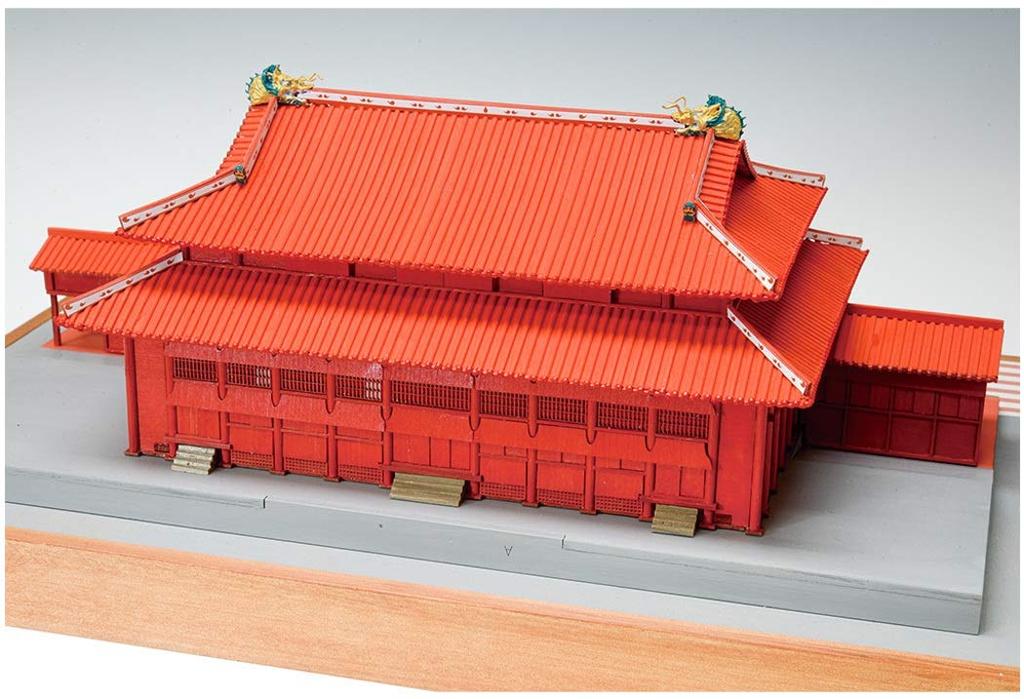 Woody Joe Shuri Castle Wooden Model Assembly Kit 1/150