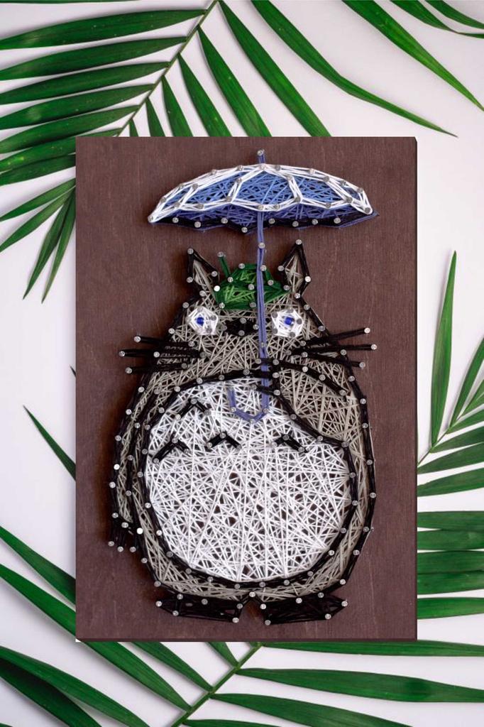 Set of String Art Outline Art Handmade