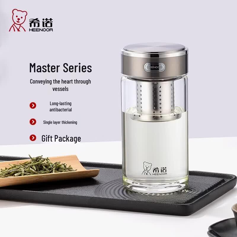 

Heenoor Single-Layer Antibacterial Glass Tea Cup