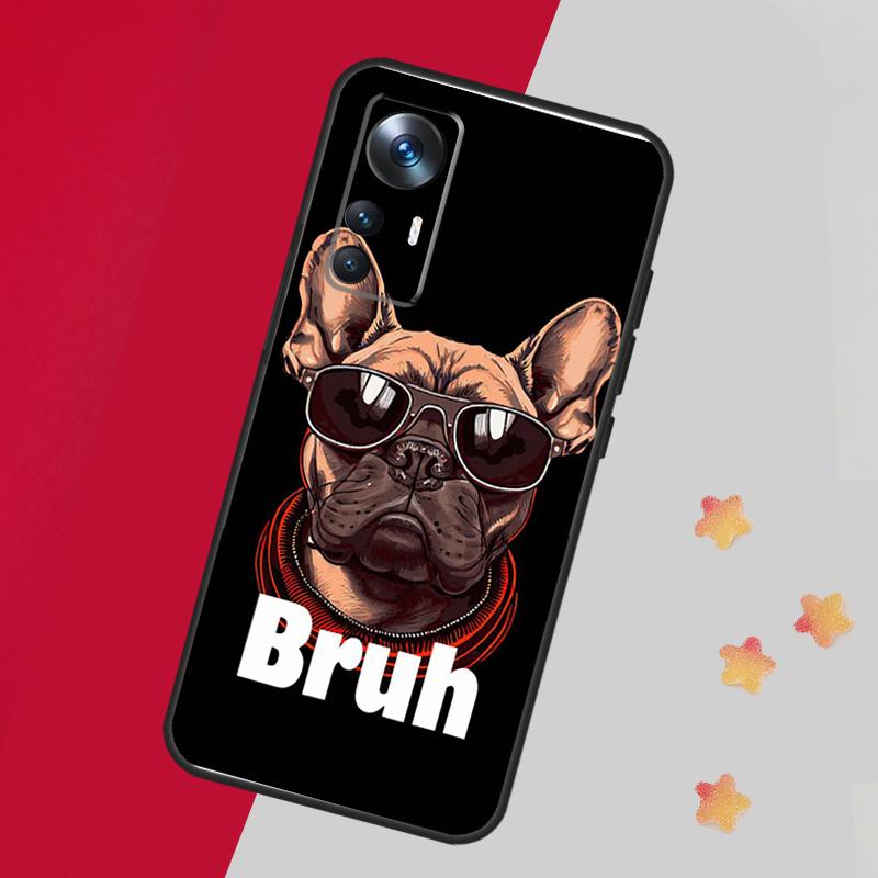 English Bulldog Pug Case For Xiaomi 14 13 15 Ultra 11T 12T 13T 14T Pro Cover For POCO X7 Pro X3 X5 X6 F5 F6 F7