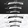 6 SZTUK Naklejki na Zaciski Hamulcowe Samochodu Odporne na Ciepło Naklejki Dekoracyjne Do Mercedes Benz AMG W203 W204 W205 W211 W212 W213 W218 W463