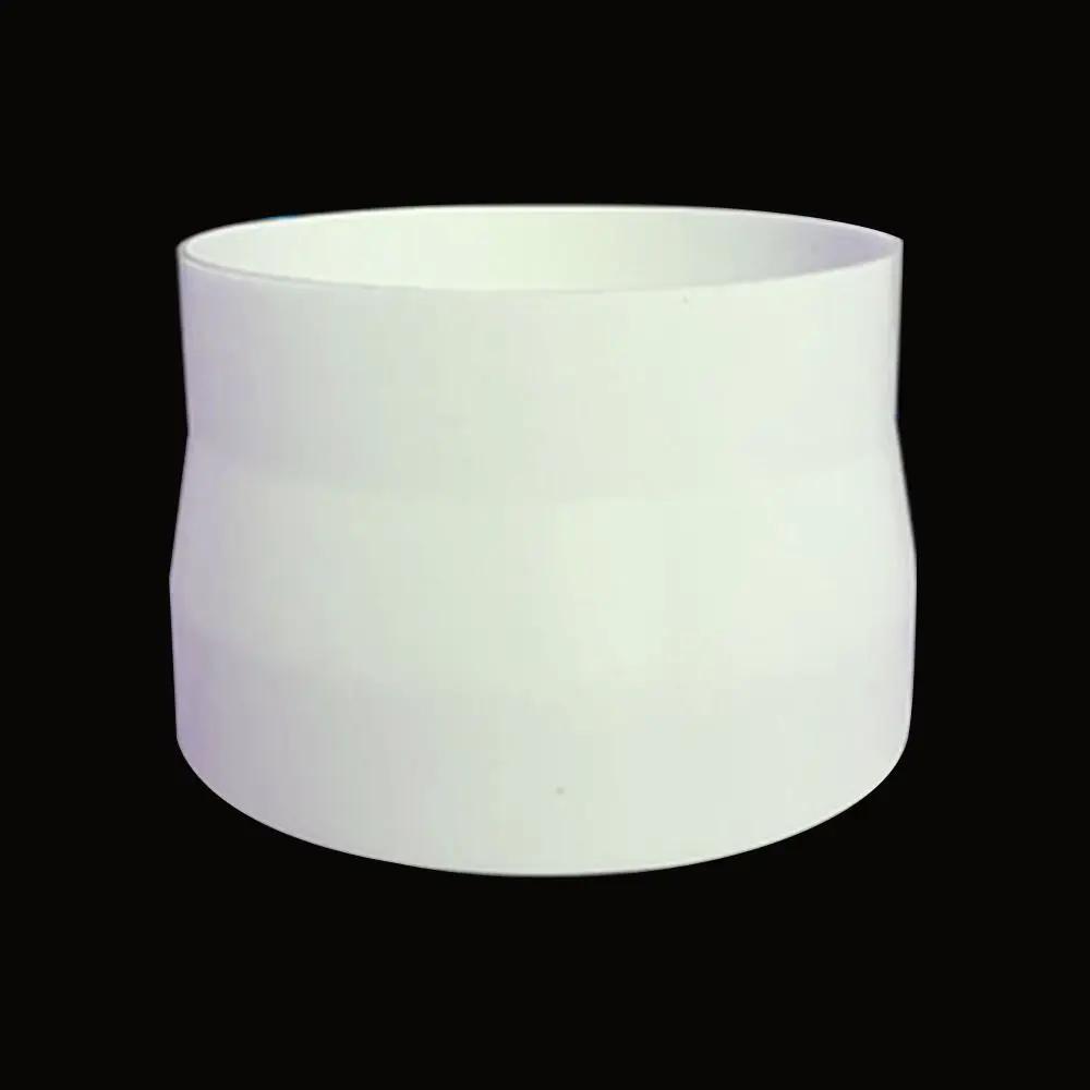 Exhaust Pipe Reducer Adapter ABS White 110-100/150-100/200-150 Variable Diameter Ventilation Pipe Fittings Home Hardware