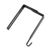 4Pcs Black Adjustable Cubicle Hook Flexible Door Storage Hooks Partition Hanger  Umbrellas