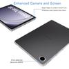 Genomskinligt skal för Samsung Galaxy Tab A9 8,7 tums surfplatta 2023 års modell Krockkuddeskydd Flexibelt silikon TPU Stöttåligt skydd