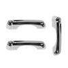 TESIN For Jeep Wrangler JL 2018+ Car Exterior Side Door Handle Tailgate Handle Decoration Cover Stickers For Jeep Wrangler JL
