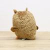 Shinada Plush Round Owl (L) Brown Plush Toy with a Bright Appearance