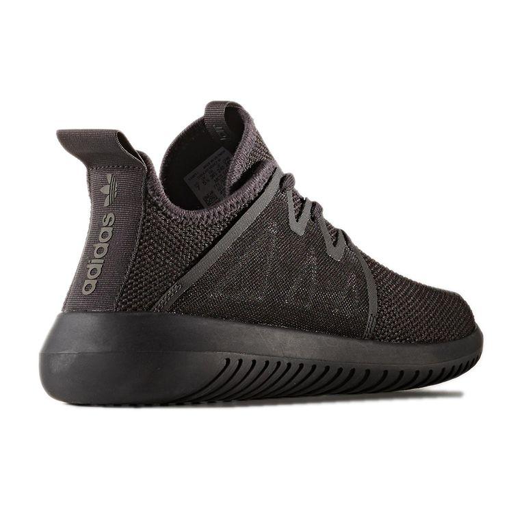 Adidas Originals Tubular Comfortable Versatile Non-Slip Durable Low-Top Lifestyle Casual Shoes Women Sneaker Charcoal-Black BY9747