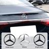 Adesivo de Emblema de Porta-malas de Decalque Traseiro de Carro ABS de 9cm Para Mercedes Benz S320 W164 W203 W204 W168 C180 E320 A200 CLA CLK CLS ML