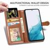 For Samsung Galaxy A56 5G Case Leather Phone Case Wallet Stand Cover with Wrist Strap