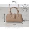 TOENCOUNTER 2-Wege Boston Tasche, Horizontale Tasche, Damen Handtasche Umhängetasche, Elegante Spaltleder Tasche aus Rindsleder 55185-CAMEL
