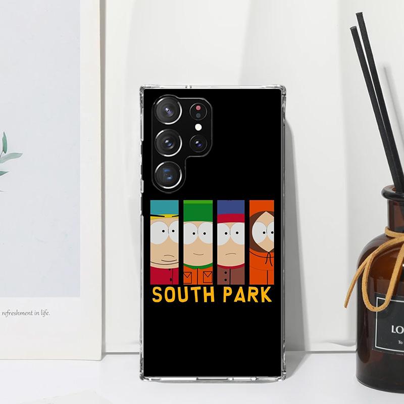 Cartoon S-South-Parkes Phone Case For Samsung Galaxy Note 20 Ultra 10 Plus 9 8 M11 M12 M21 M30S M32 M51 M52 J4 J6 + J8 Art Funda