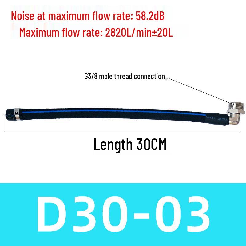 Pneumatic Plastic Solenoid Valve Muffler for Noise Reduction in Air Compressors