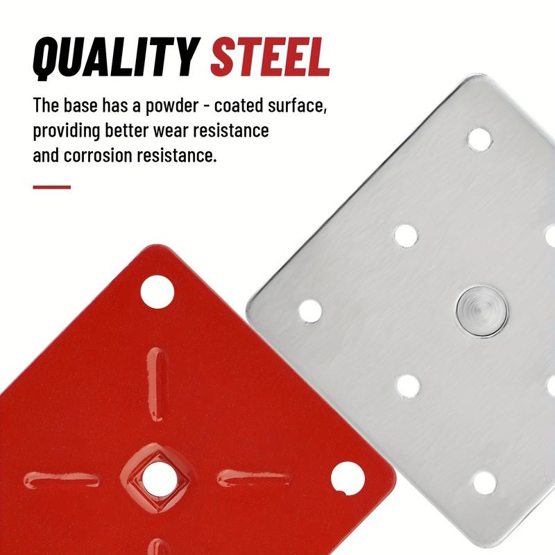 5-8" Adjustable Screw Jacks Post 2/4/8PCS,5000LBS Load Capacity House Floor Foundation Jacks for Basement Floor Leveling