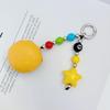 Funny Hamburger Pendant: Creative Food Toy Keychain & Bag Charm