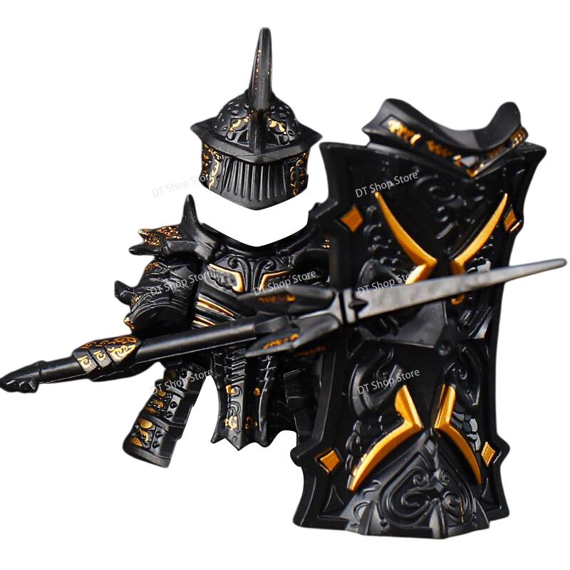Demon Soul Tower Black Knight Action Figures Accessories Weapons Building Block Puzzle Toys Gifts Z7721