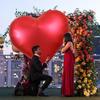 Giant Red Valentine's Day Balloon  for Birthdays Valentine's Day and Wedding Decorations