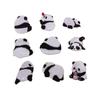 Panda Embroidery Patch: Mid-Autumn Cartoon Style Self-Adhesive Sticker