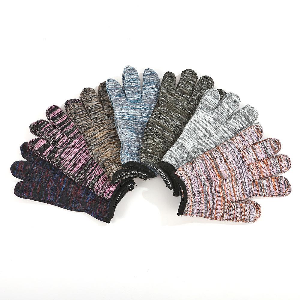 Durable King Labor Gloves: Cotton-Nylon Mix for Construction & Auto Repair
