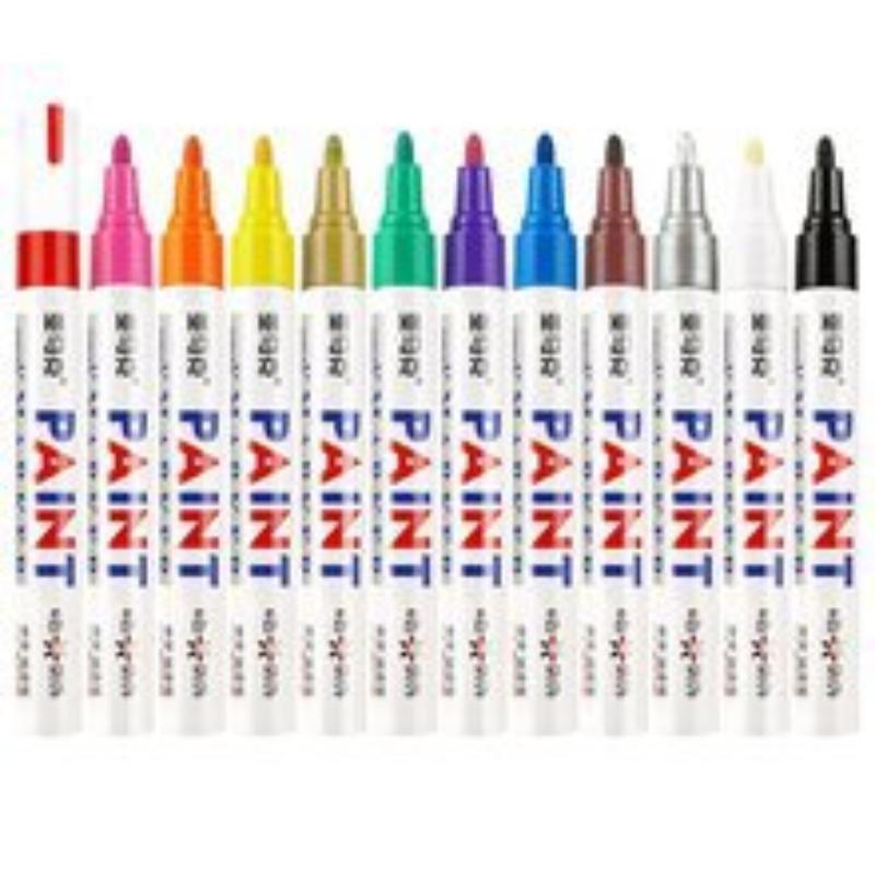 Tombstone Marker Repair Pen Oil Based Quick Dry Weatherproof Touch Up Paint For Granite