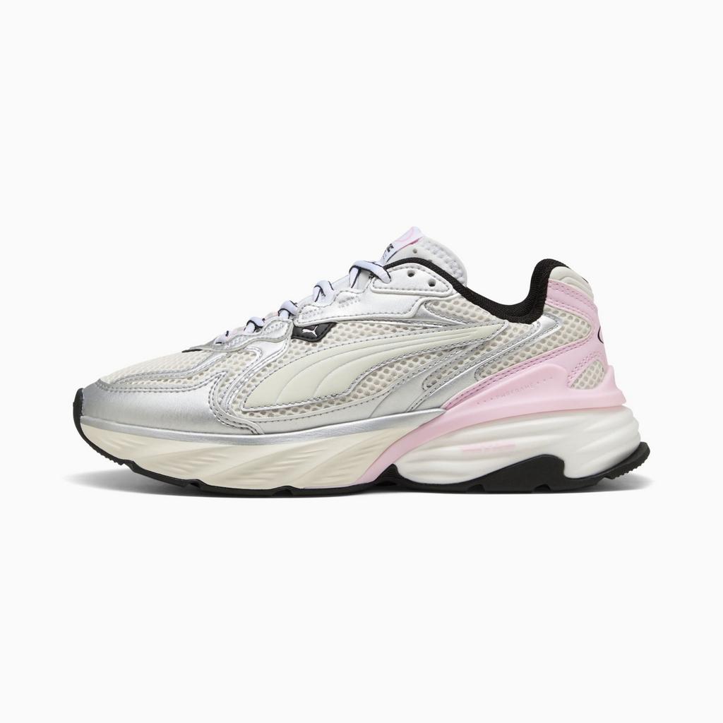 Puma FADE NITRO LS Women's Sports Shoes Silver 40620309 R 37