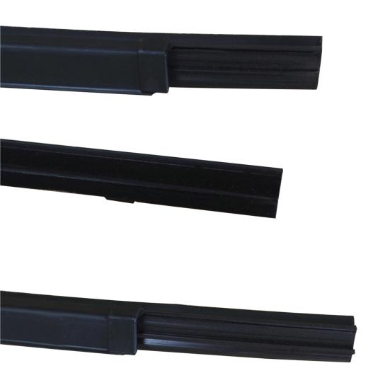 4Pcs Outer Seal Weatherstrip Window Glass Belt Rubber Moulding Trim for Nissan D22