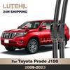 Wiper Front Wiper Blades For Toyota Prado J 150 J150 2009 -  2010 2011 2012 2013 Windshield Windscreen Front Window 26"+20"