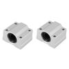4pcs set SCS12UU 36 x 42 x 28mm Aluminum Linear Motion Ball Bearing Slide Block