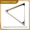 Pool Ball Rack Home Equipment Heavy Duty Sports Billiard Triangle