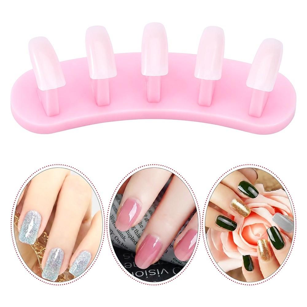 3pcs Removable Removable Practice Nail Stand Nail Practice Base Stand Beginner Training