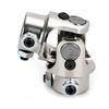 3/4" DD X 3/4" DD Silver Car Steering Shaft U Joint Coupler