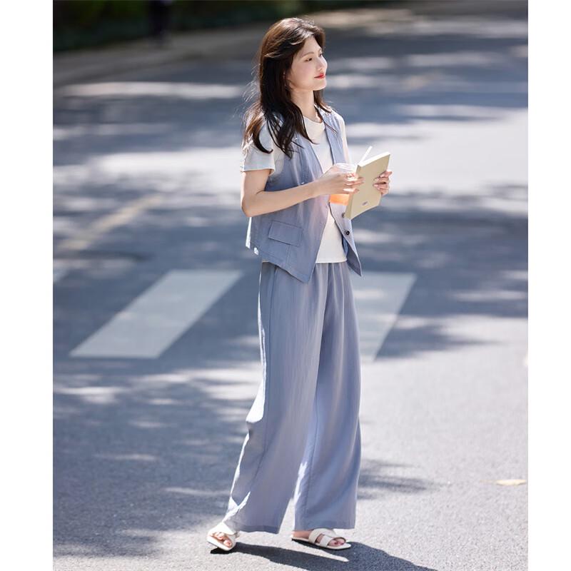 Women's Casual Summer Three-Piece Commuter Set