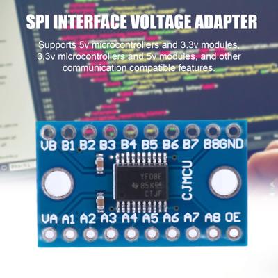 Module Adapter TXS0108E Bi-Directional Logic Level Shifter Module 3.3V 5V Voltage Translation High Speed Module Electronic