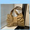 Street Style Butterfly Knot Tote Bag With Large Capacity For Daily Use
