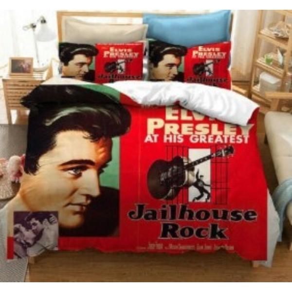 Bedding Kit, Male Star Series Size Three-Piece Quilt Cover