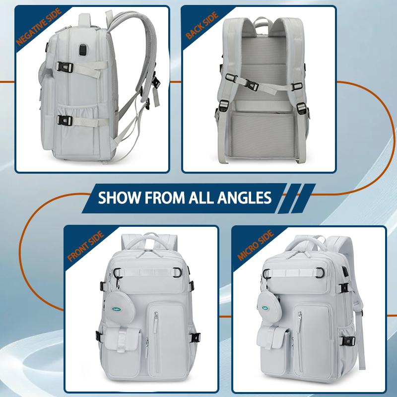 Computer Bag for Junior and Senior High School Students, College Students, Casual, Lightweight, Large Capacity Backpack for Boy