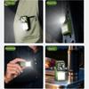 Mini LED Magnetic Clamp Flashlight Clip-on Ultra-long-lasting Work Emergenc Lamp Water Rechargeable Camping Hiking Light Work