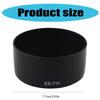 ES71 II Lens Hood Shade For EF50mm F/1.4 50F1.4USM Camera Lens Sunshades Prevents Flare And Protects From Shocks