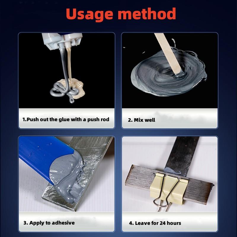 Metal Repair Agent Electric Welding Adhesive Industrial Adhesive Waterproof and High Temperature Resistant
