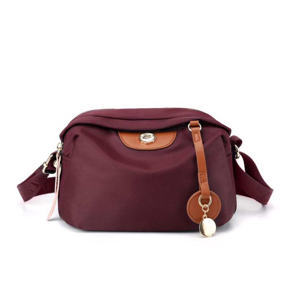 

Casual Oxford Cloth Dumpling Bag Portable Mobile Phone Bag Shell Nylon Crossbody Bag Daily