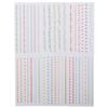 Decorative Stickers Washi Paper Stickers Multicolored Planner Stickers Cute Stickers for DIY