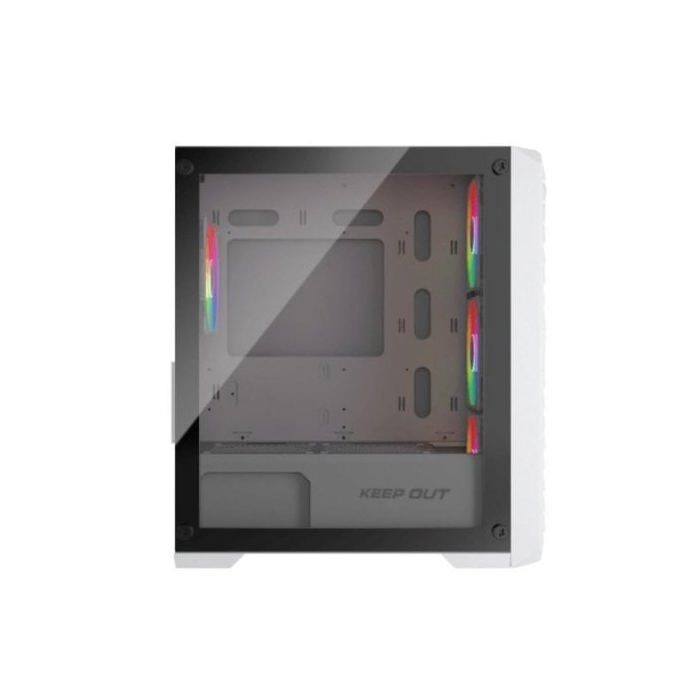 Caja PC Gaming - KEEP OUT - XC-220 - Micro-ATX - ARGB - Verre Templé Blanc