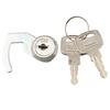 Quick Clip Cam Lock for Cash Drawers and Lockers Zinc Alloy Security Solution for Metal Cabinets and Flight Boxes