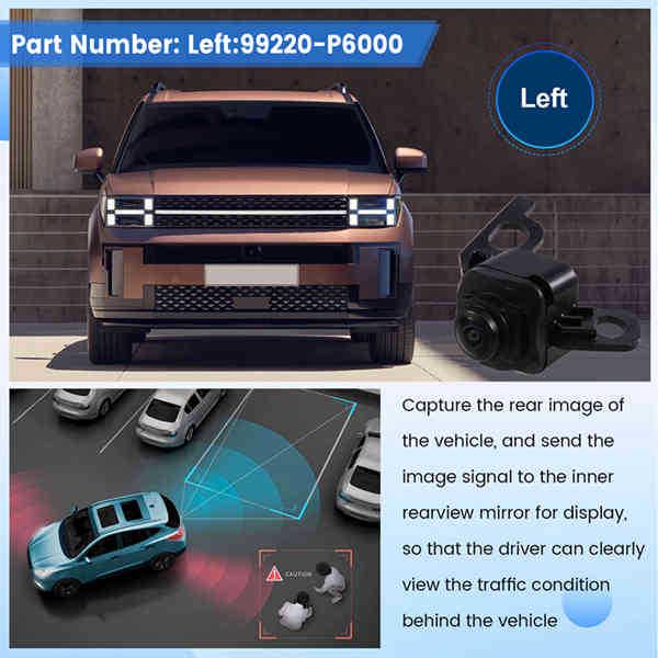99220P6000 Rearview Camera for 24-Model Hyundai Santa Fe Left Side Mirror