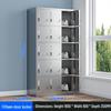 Stainless Steel 15-Door Staff Locker